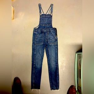 Madewell skinny overalls